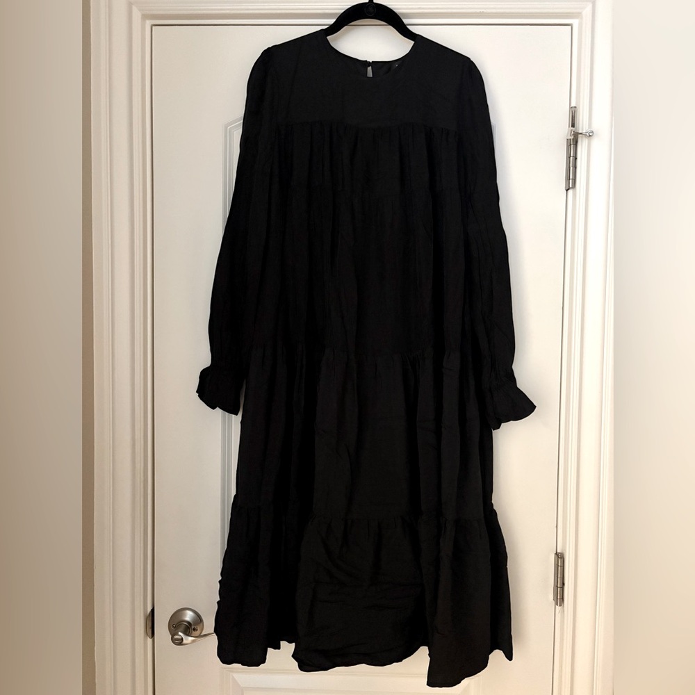Black Tiered Dress